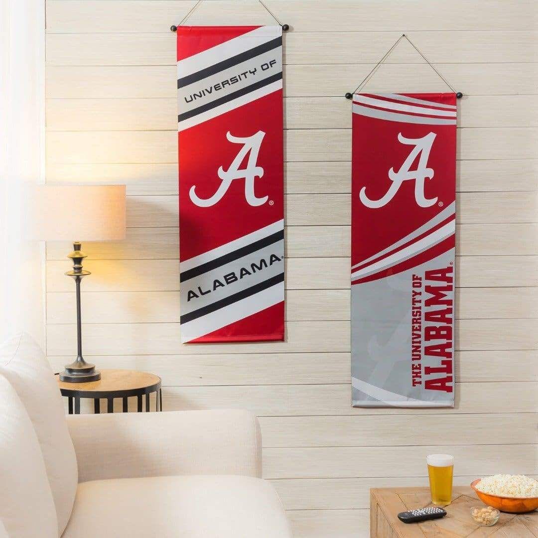 University of Alabama Flag 2 Sided Wall Banner with Dowell heartlandflags