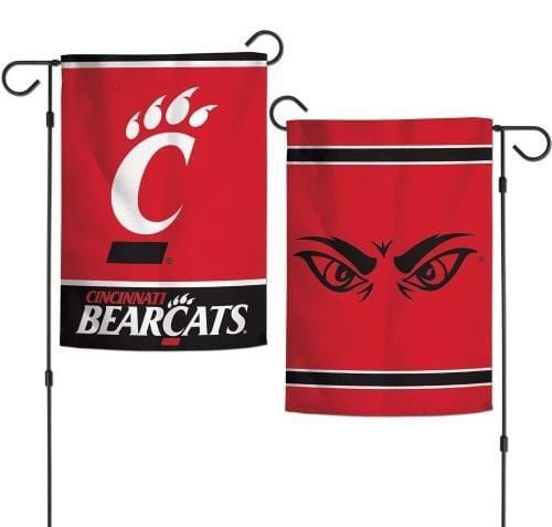 University of Cincinnati Garden Flag 2 Sided Bearcats heartlandflags