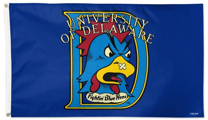 University of Delaware Blue Hens Flag 3x5 Logo heartlandflags