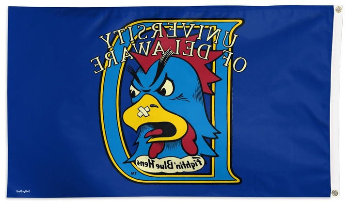 University of Delaware Blue Hens Flag 3x5 Logo heartlandflags