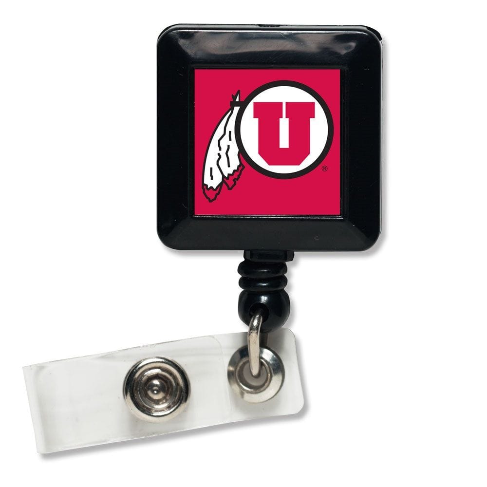 Utah Utes Reel Retractable Badge Holder heartlandflags