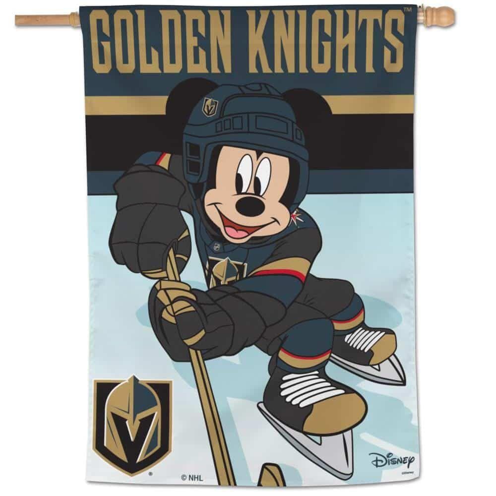 Vegas Golden Knights Flag Mickey Mouse Hockey heartlandflags