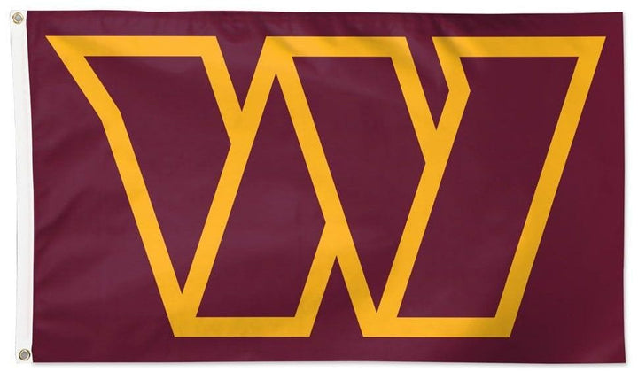 Washington Commanders Flag 3x5 Logo heartlandflags