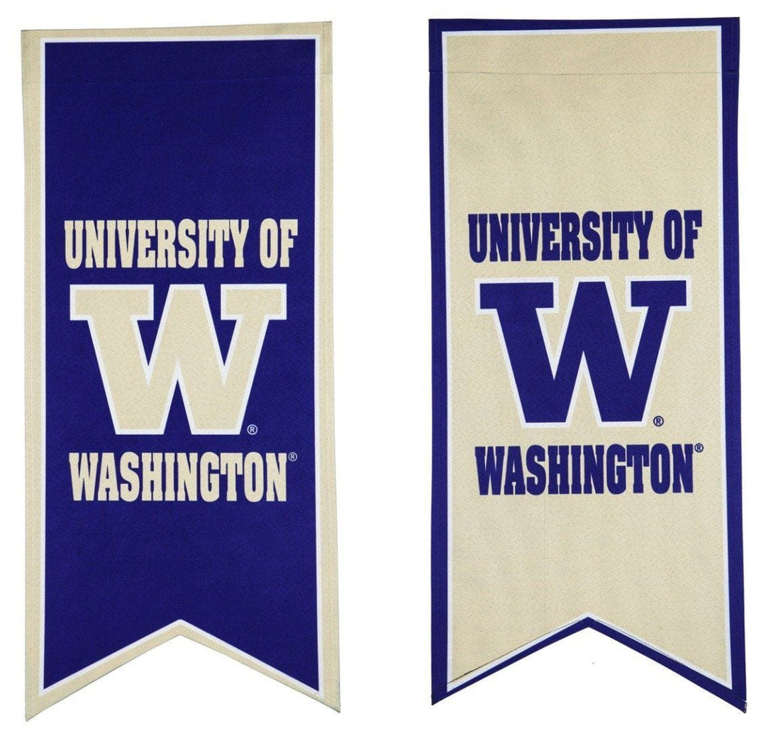 Washington Huskies Garden Flag 2 Sided Long Pennant heartlandflags