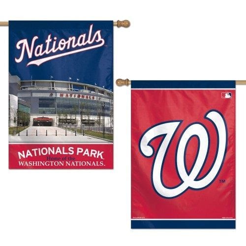 Washington Nationals Flag 2 sided Double Logo House Banner heartlandflags