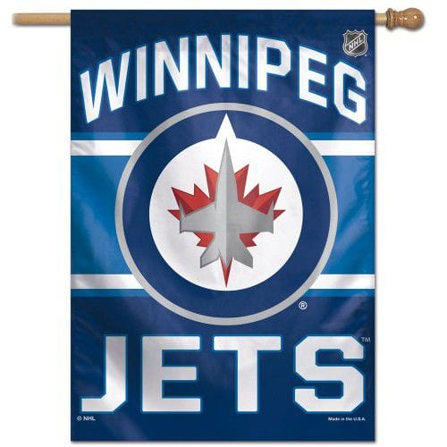 Winnipeg Jets Flag Vertical House Banner Hockey heartlandflags