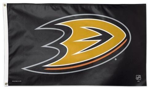 Anaheim Ducks Flag 3x5 Black heartlandflags