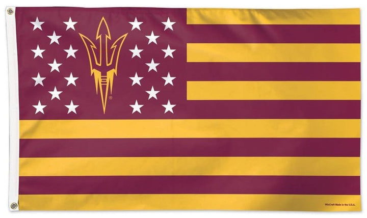 Arizona State Sun Devils Flag 3x5 Americana Stars and Stripes heartlandflags