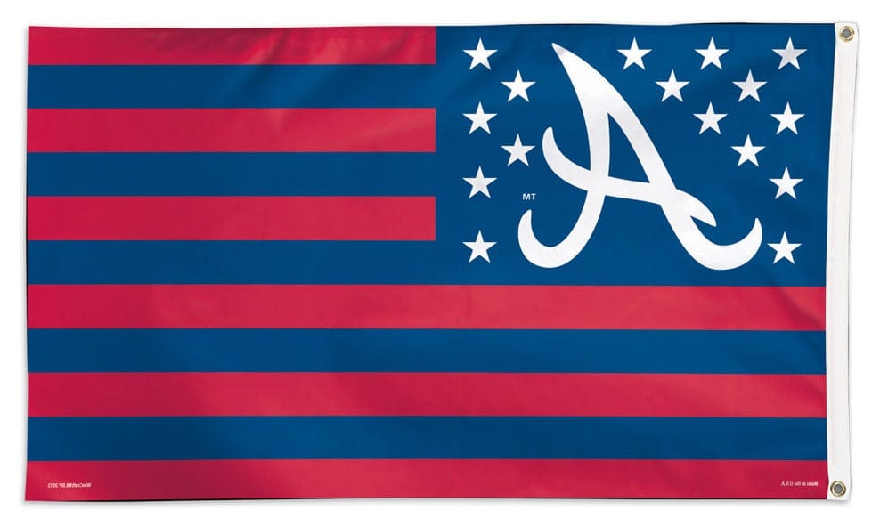 Atlanta Braves Flag 3x5 Americana Patriotic heartlandflags