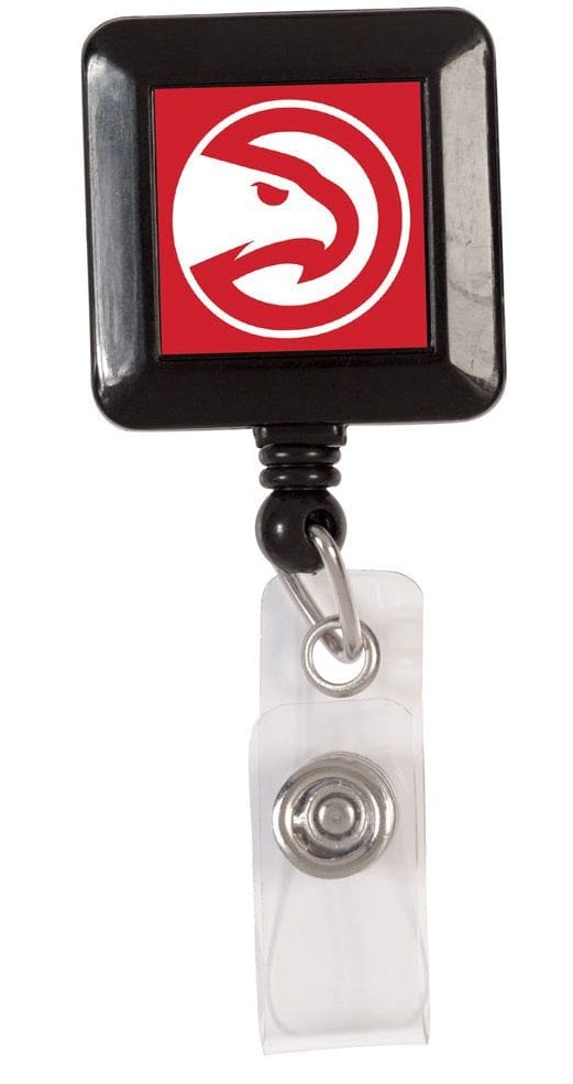 Atlanta Hawks Reel Retractable Badge Holder heartlandflags