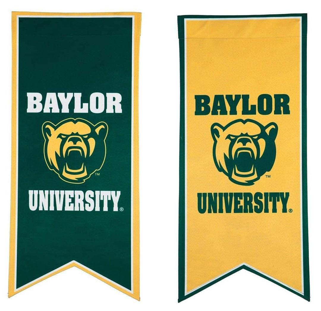 Baylor University Garden Flag 2 Sided Long Pennant heartlandflags