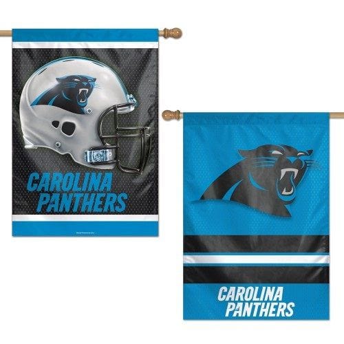 Carolina Panthers Flag 2 Sided House Flag Two Designs heartlandflags