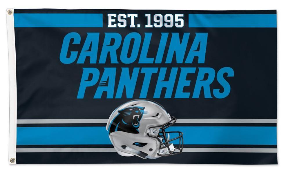 Carolina Panthers Flag 3x5 Est 1995 heartlandflags