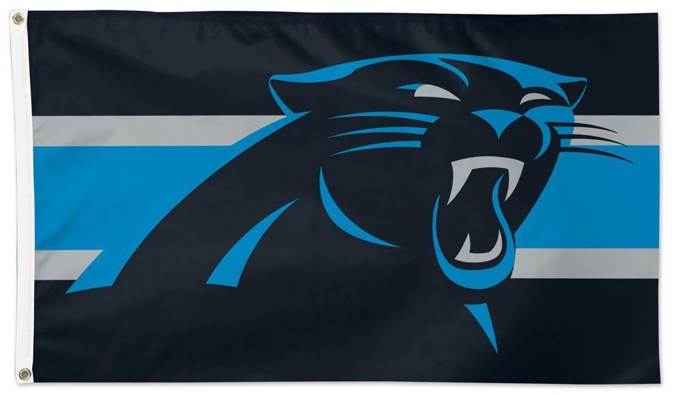 Carolina Panthers Flag 3x5 Home Stripe heartlandflags