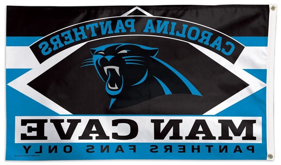 Carolina Panthers Flag 3x5 Man Cave heartlandflags