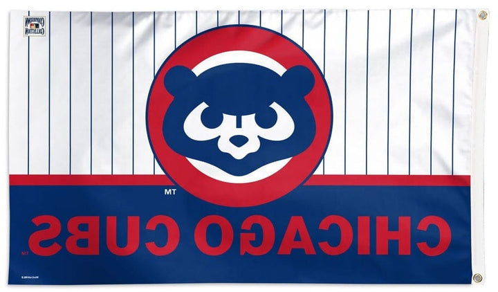 Chicago Cubs Flag 3x5 Pinstripe Cooperstown heartlandflags