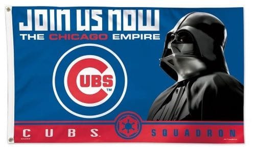 Chicago Cubs Flag 3x5 Star Wars Cubs Squadron heartlandflags