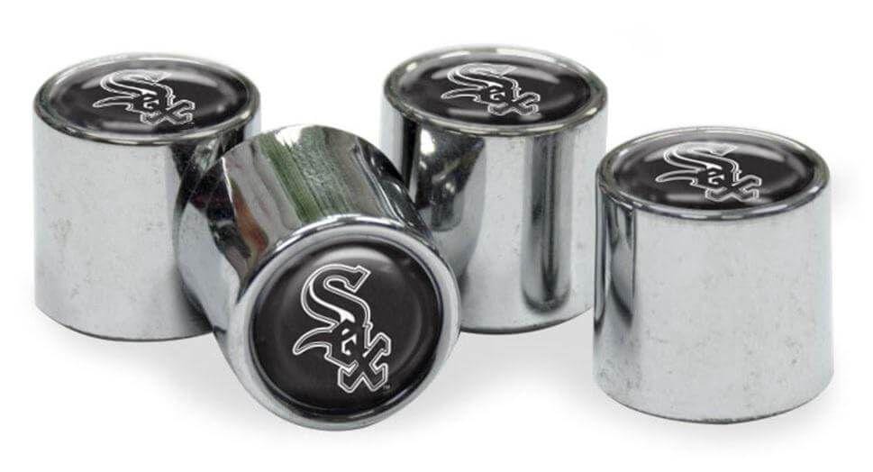 Chicago White Sox Tire Valve Stem Cap 4-Pack heartlandflags