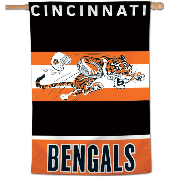 Cincinnati Bengals Throwback House Flag heartlandflags