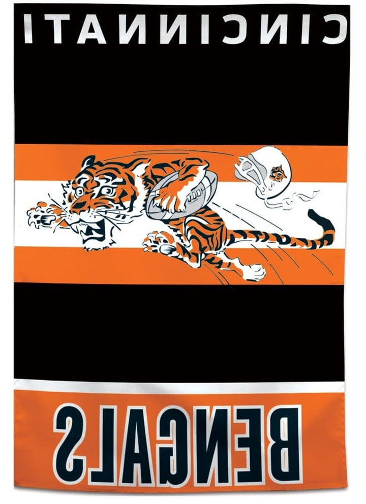 Cincinnati Bengals Throwback House Flag heartlandflags