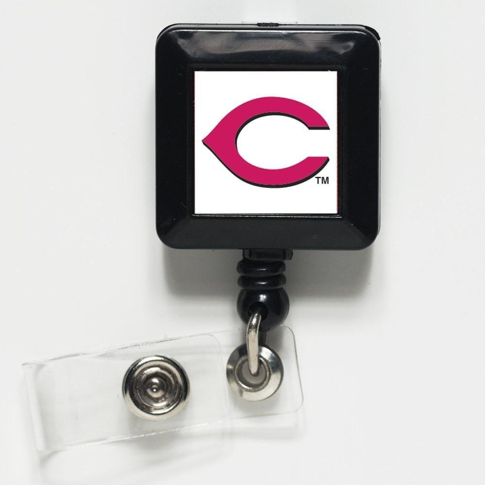 Cincinnati Reds Reel Retractable Badge Holder heartlandflags