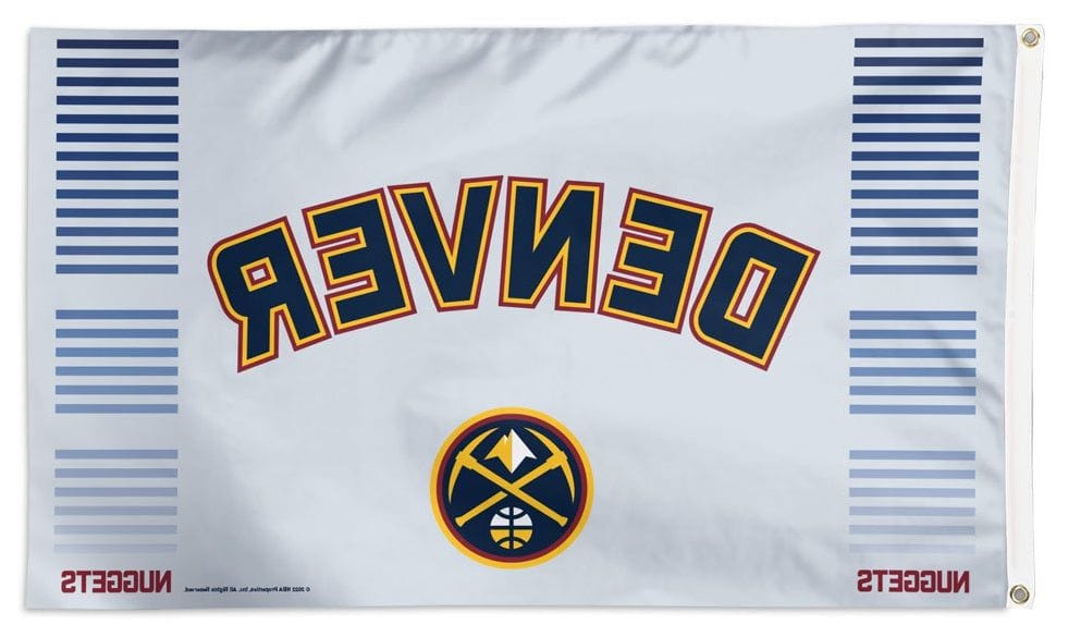 Denver Nuggets Flag 3x5 City Logo 2023 heartlandflags