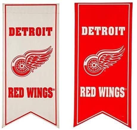 Detroit Red Wings Garden Flag 2 Sided Long Pennant heartlandflags