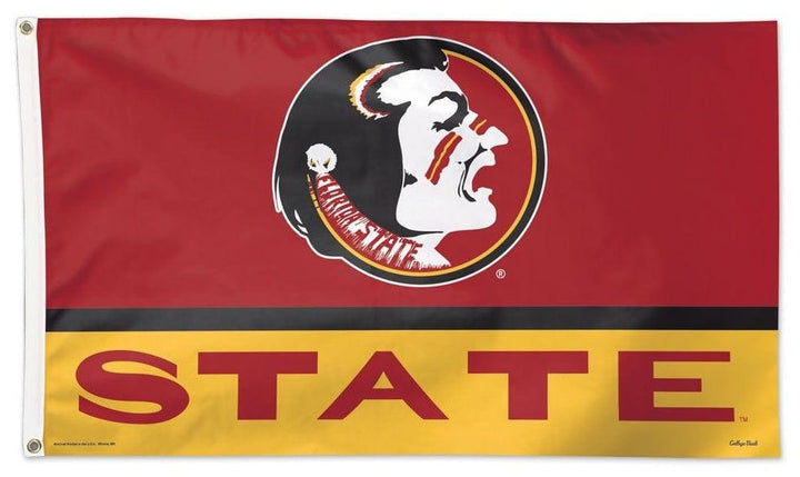 Florida State Seminoles Flag 3x5 Throwback Logo heartlandflags