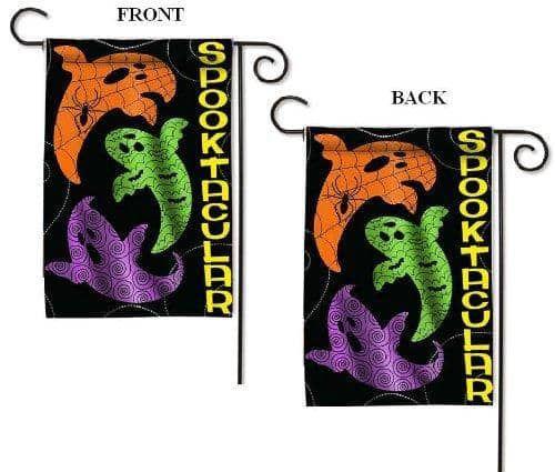 Halloween Spookyville 2 Sided Garden Flag heartlandflags