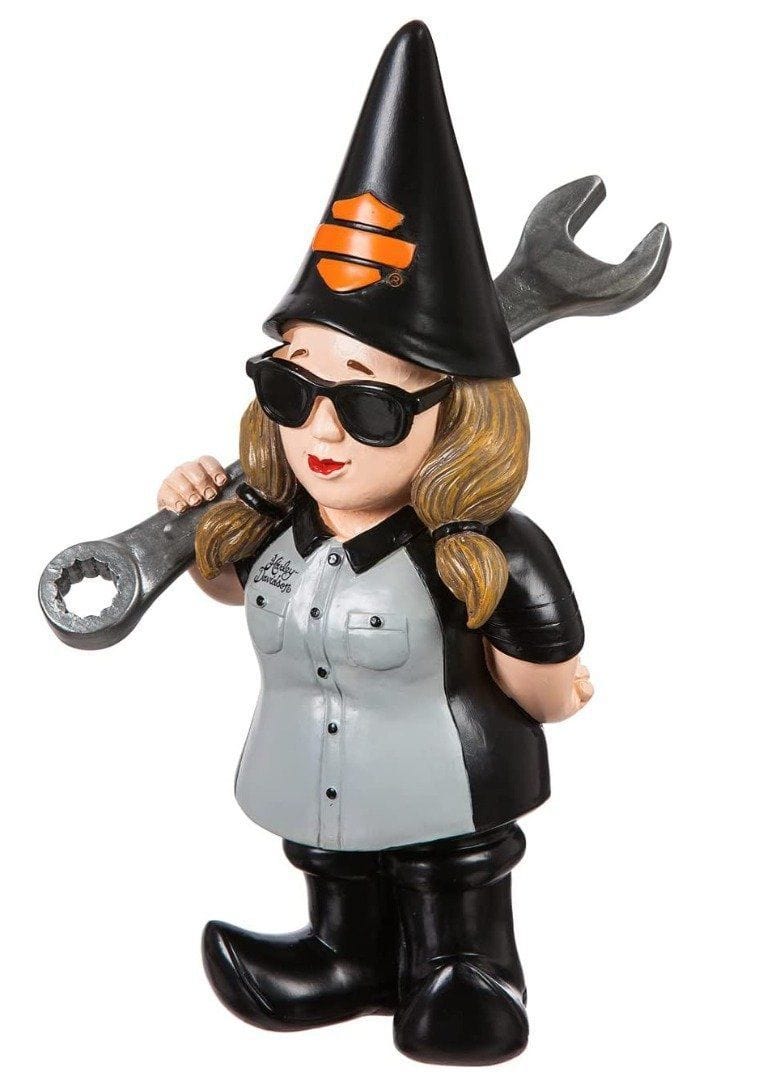 Harley Davidson Mechanic Lady Gnome heartlandflags