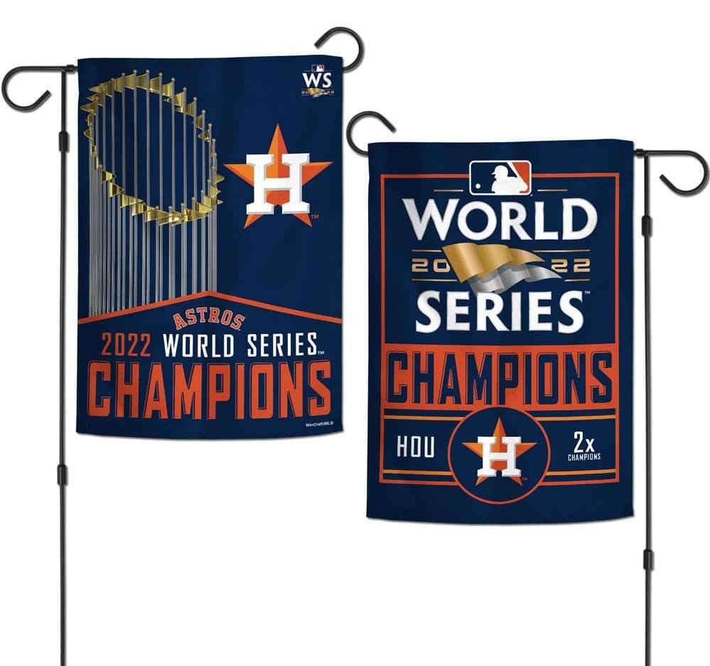 Houston Astros Garden Flag 2 Sided World Series Champions heartlandflags