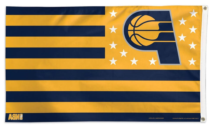 Indiana Pacers Flag 3x5 Stars and Stripes Americana heartlandflags