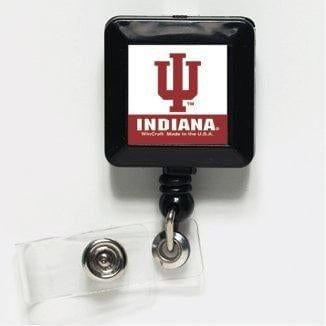 Indiana University Reel Hoosiers ID Badge Holder IU heartlandflags