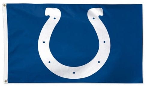 Indianapolis Colts Flag 3x5 Logo heartlandflags