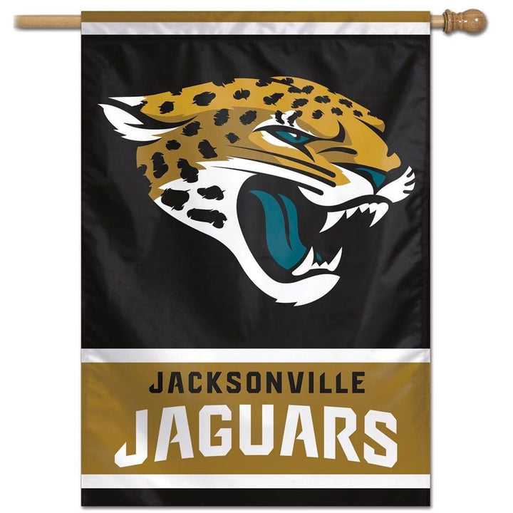 Jacksonville Jaguars Banner Vertical House Flag heartlandflags