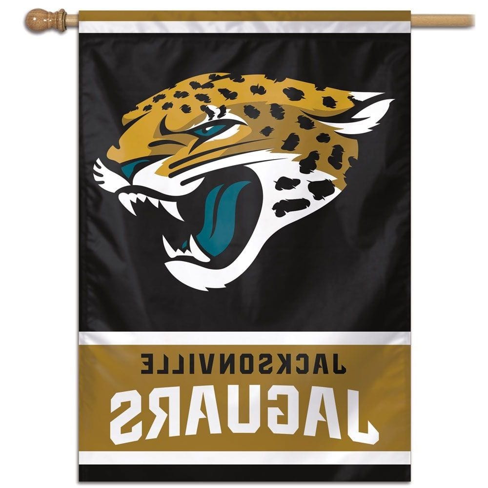 Jacksonville Jaguars Banner Vertical House Flag heartlandflags