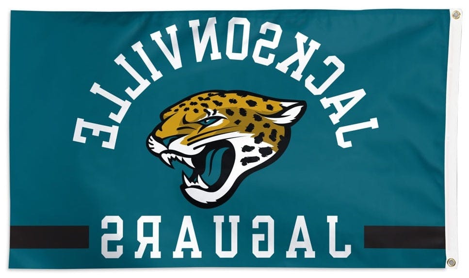 Jacksonville Jaguars Flag 3x5 Classic Logo heartlandflags