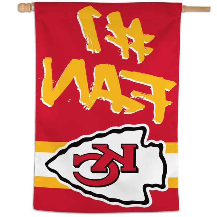 Kansas City Chiefs Flag #1 Fan Banner heartlandflags