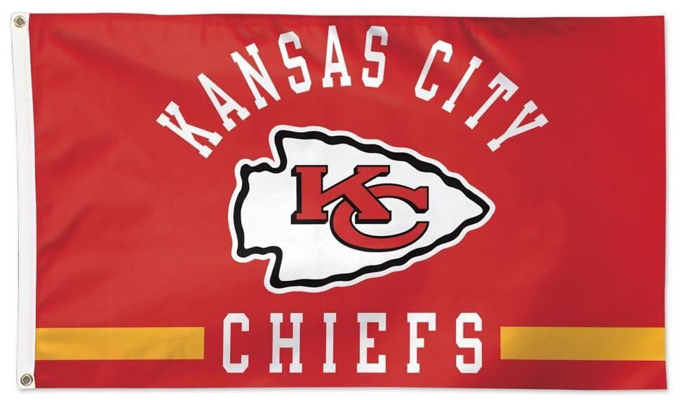 Kansas City Chiefs Flag 3x5 Classic Logo heartlandflags