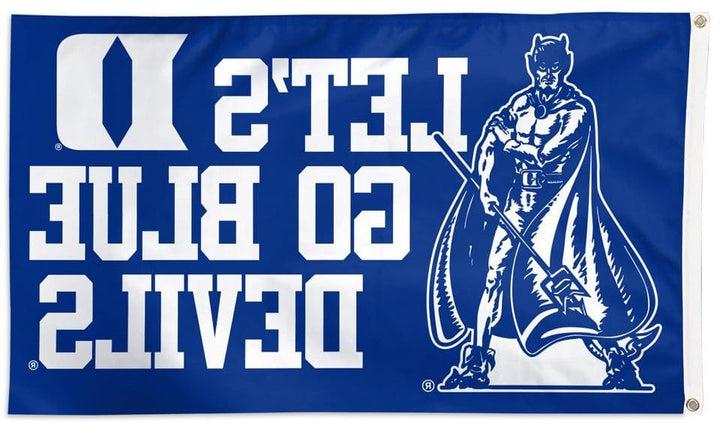 Let's Go Blue Devils Flag 3x5 Duke heartlandflags