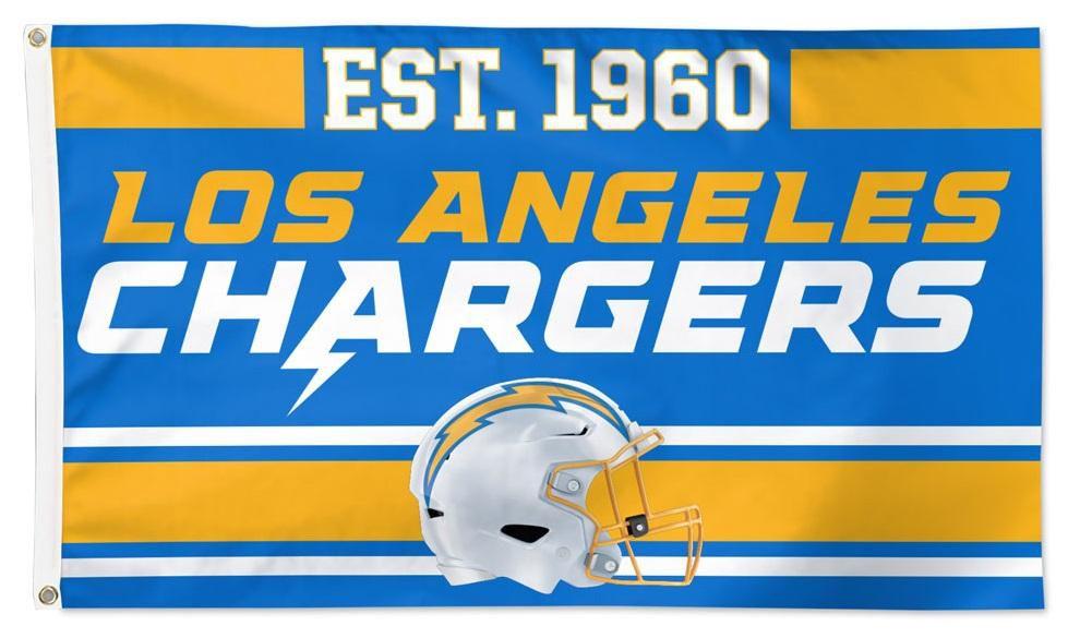 Los Angeles Chargers Flag 3x5 Est 1960 heartlandflags