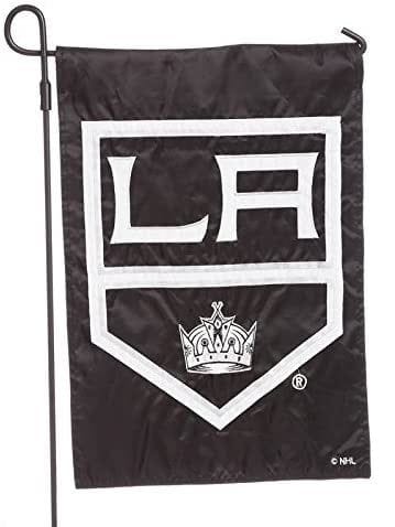 Los Angeles Kings Garden Flag 2 Sided Applique heartlandflags