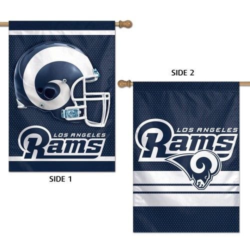 Los Angeles Rams Flag 2 Sided House Banner heartlandflags