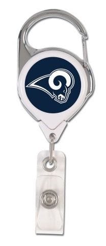 Los Angeles Rams Reel 2 Sided Retractable Badge Holder heartlandflags