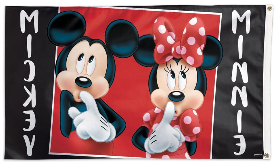 Disney Mickey and Minnie Mouse Flag 3x5 heartlandflags