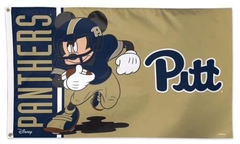 Mickey Mouse Pittsburgh Panthers Flag 3x5 Disney Football heartlandflags