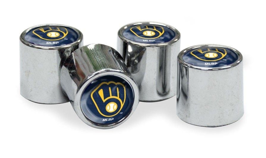 Milwaukee Brewers Tire Valve Stem Caps 4 Pack heartlandflags