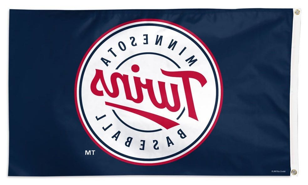 Minnesota Twins Flag 3x5 New Logo Round heartlandflags