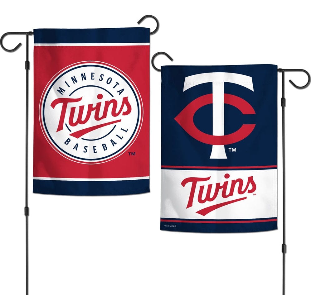 Minnesota Twins Garden Flag 2 Sided New Logo heartlandflags