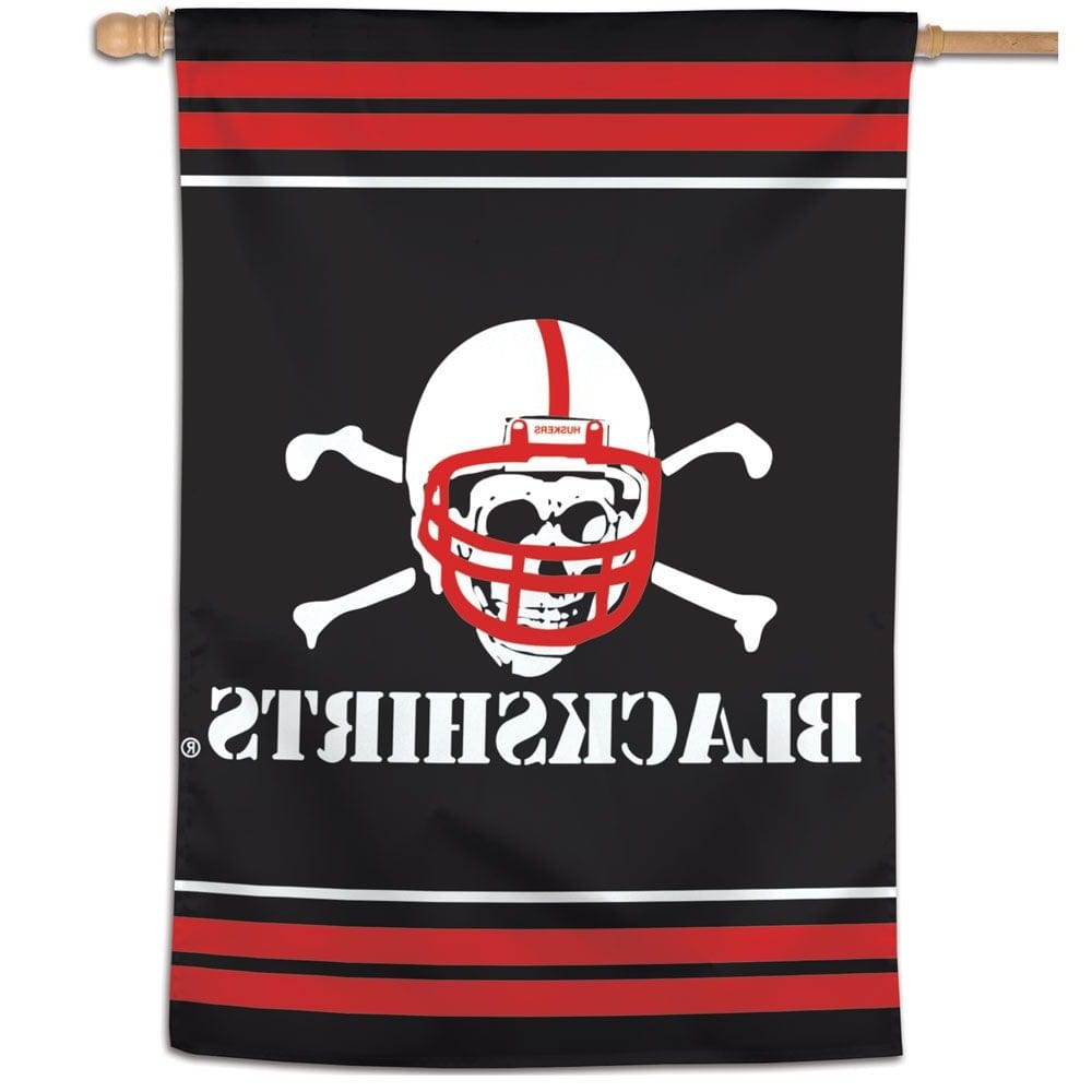 Nebraska Huskers Flag Blackshirts House Banner heartlandflags